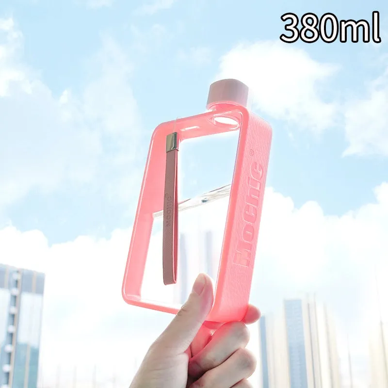 A5 Summer Water Cup - Creative Trend Square Flat Bottle