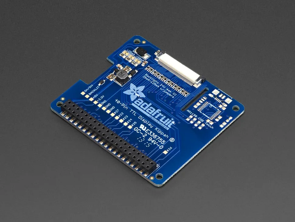 Adafruit DPI TFT Kippah for Raspberry Pi