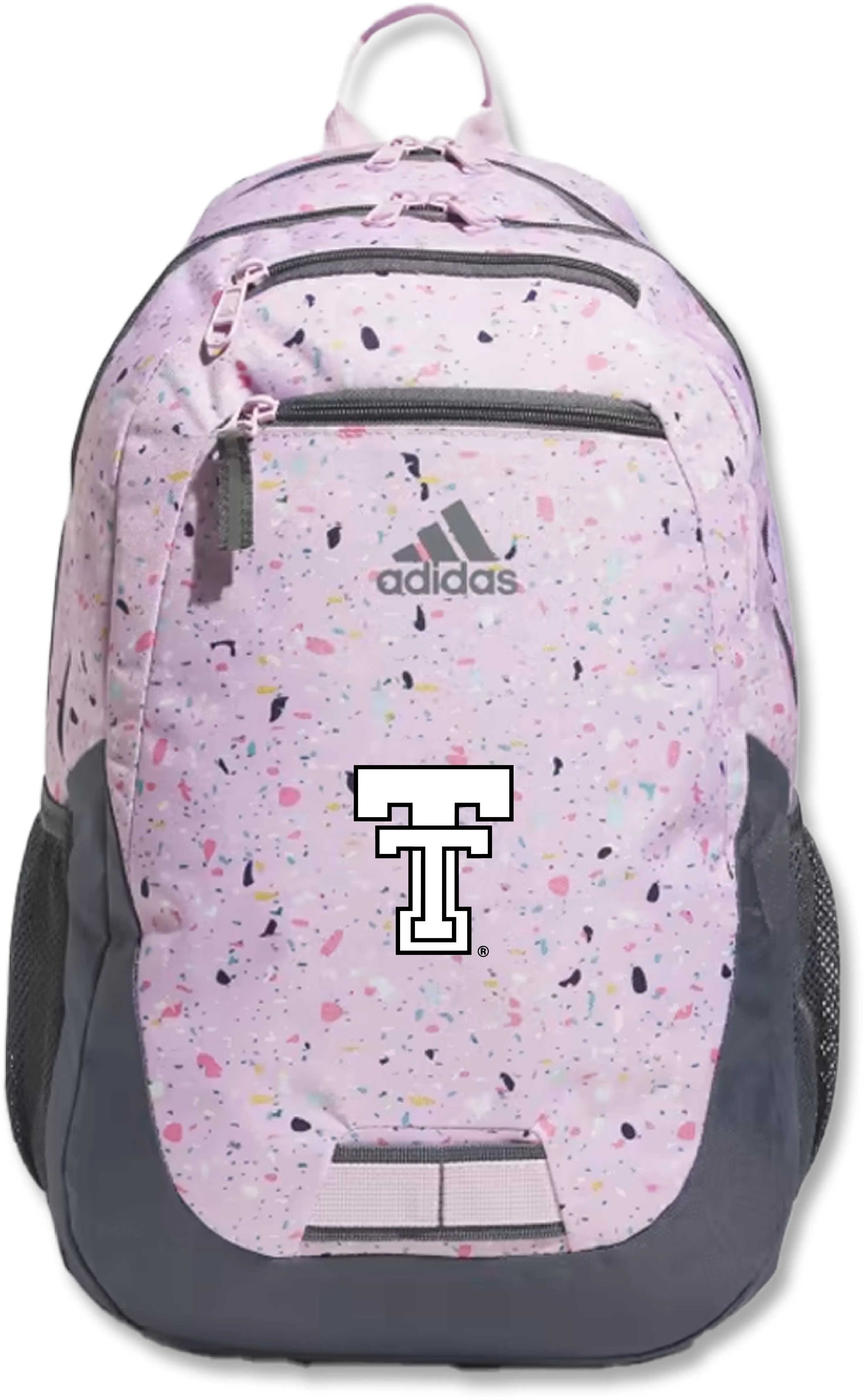 Adidas Texas Tech 2 Color Double T "Foundation 6" Backpack