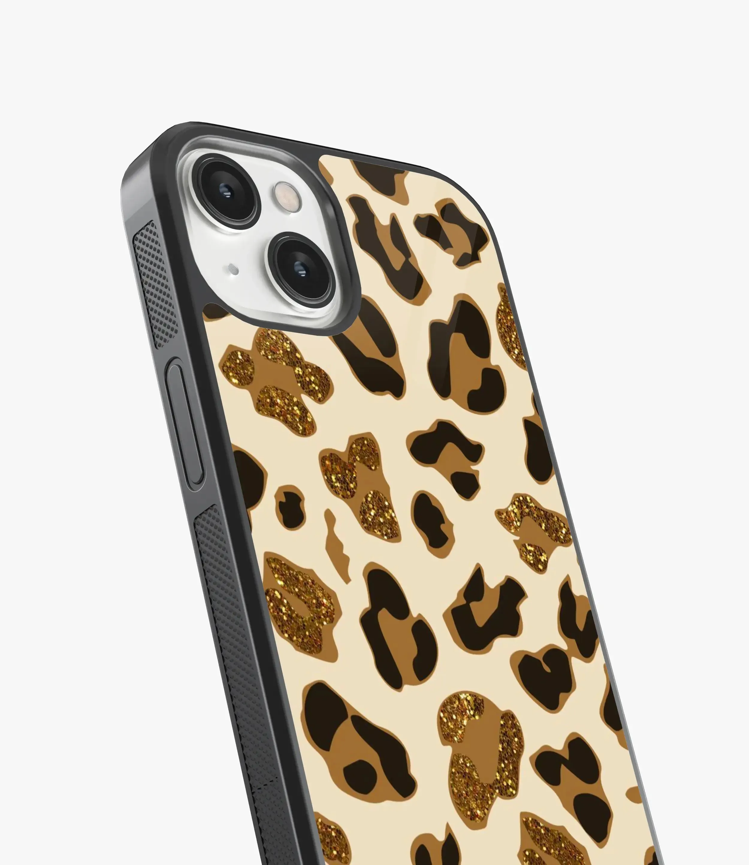 Animal Print Glass Case