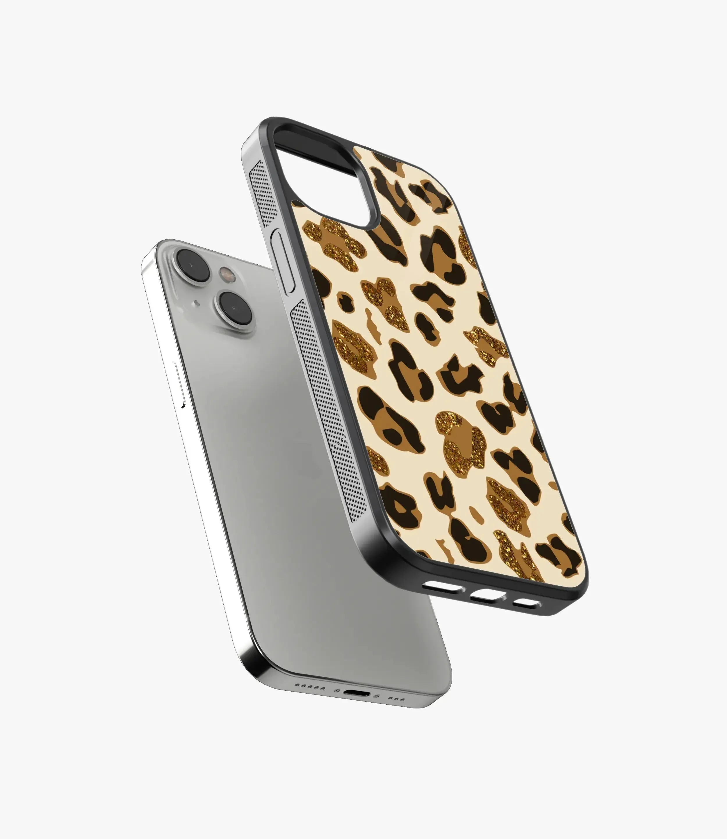 Animal Print Glass Case