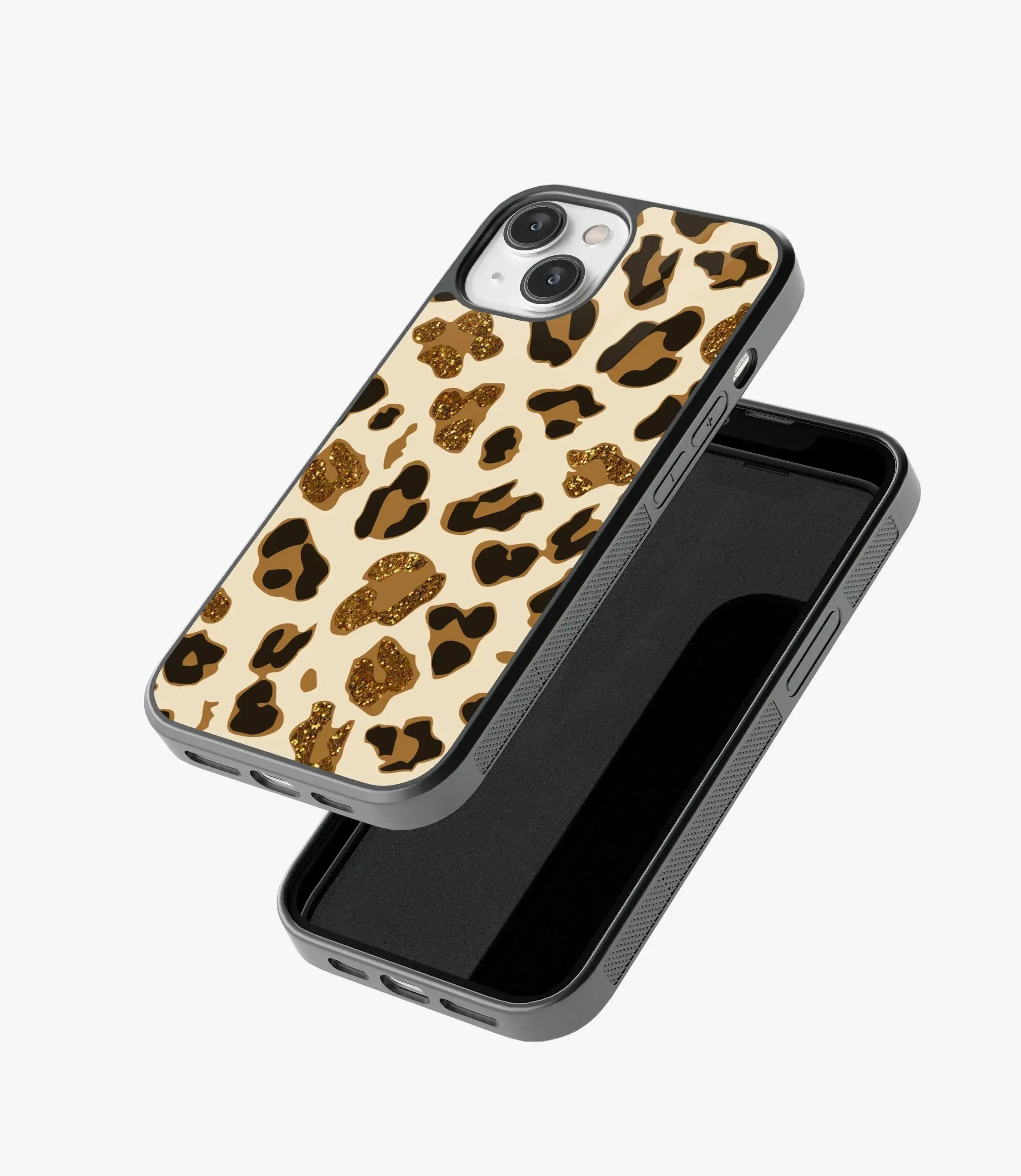 Animal Print Glass Case