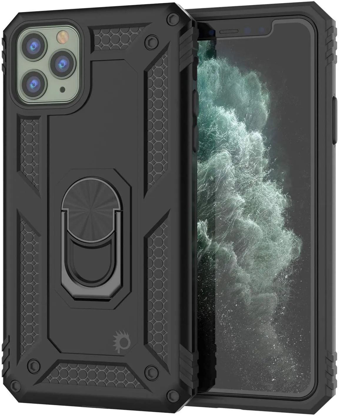 Apple iPhone 11 Pro Max Punkcase ArmorShield Military Style Case Black