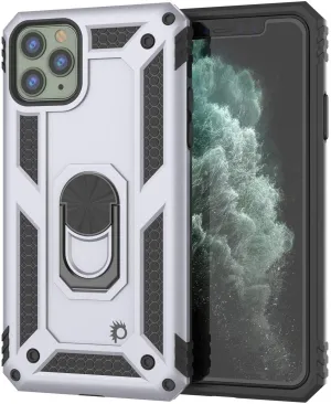 Apple iPhone 11 Pro Max Punkcase ArmorShield Military Style Case Silver