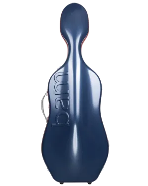 BAM Graffiti Hightech Slim Cello Case Navy/Red 4/4