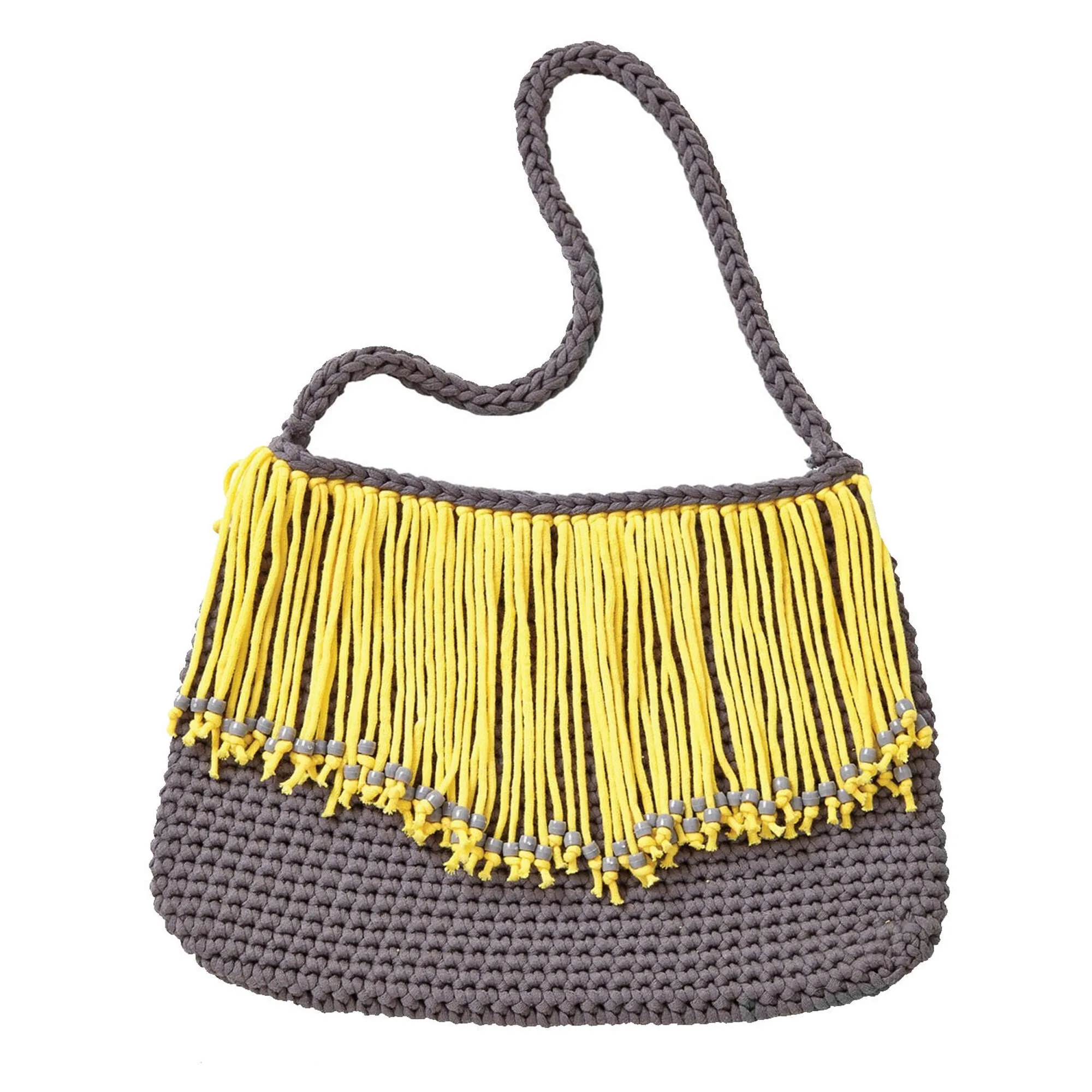 Bernat Crochet Fringe Benefits Bag