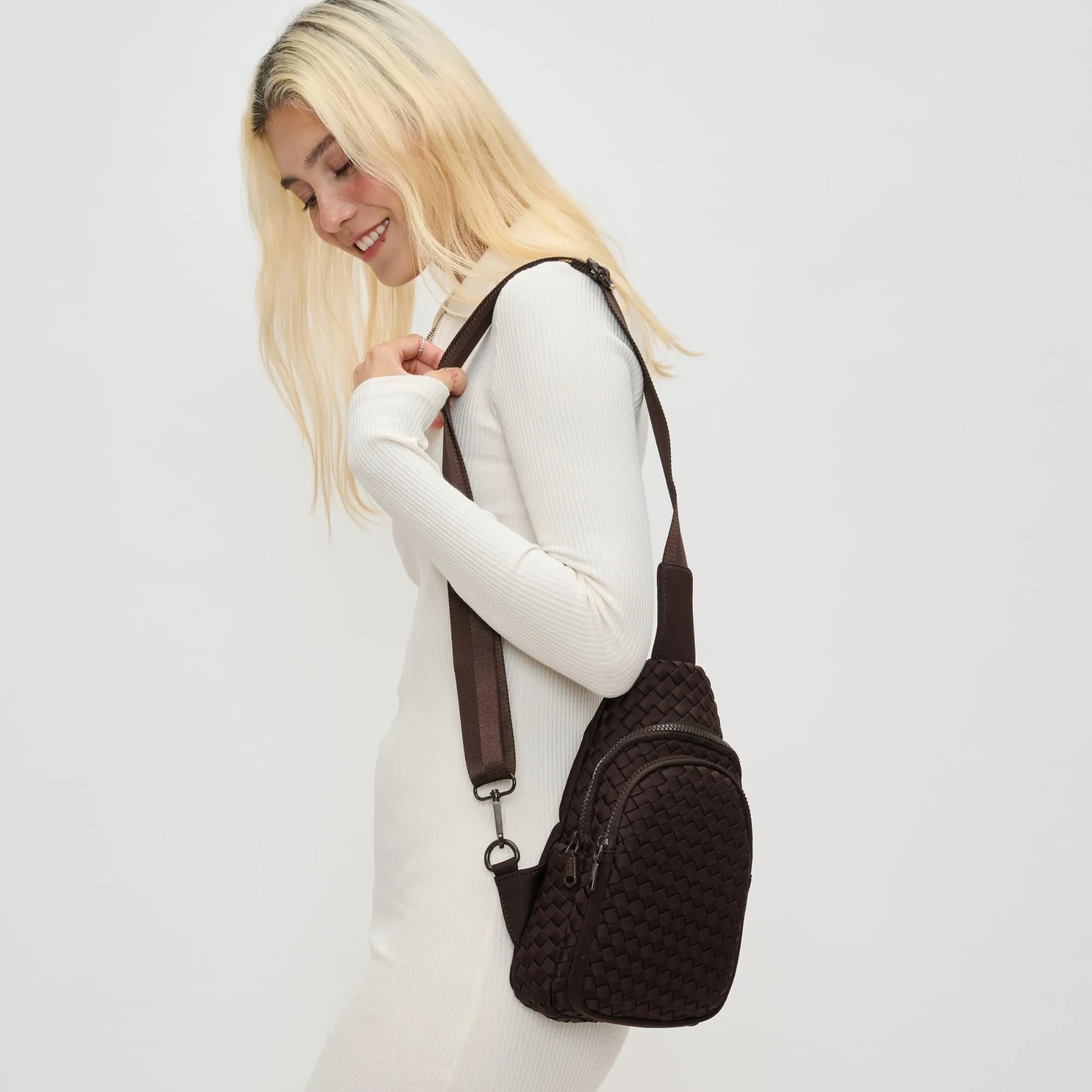 Beyond The Horizon - Woven Neoprene Sling Backpack