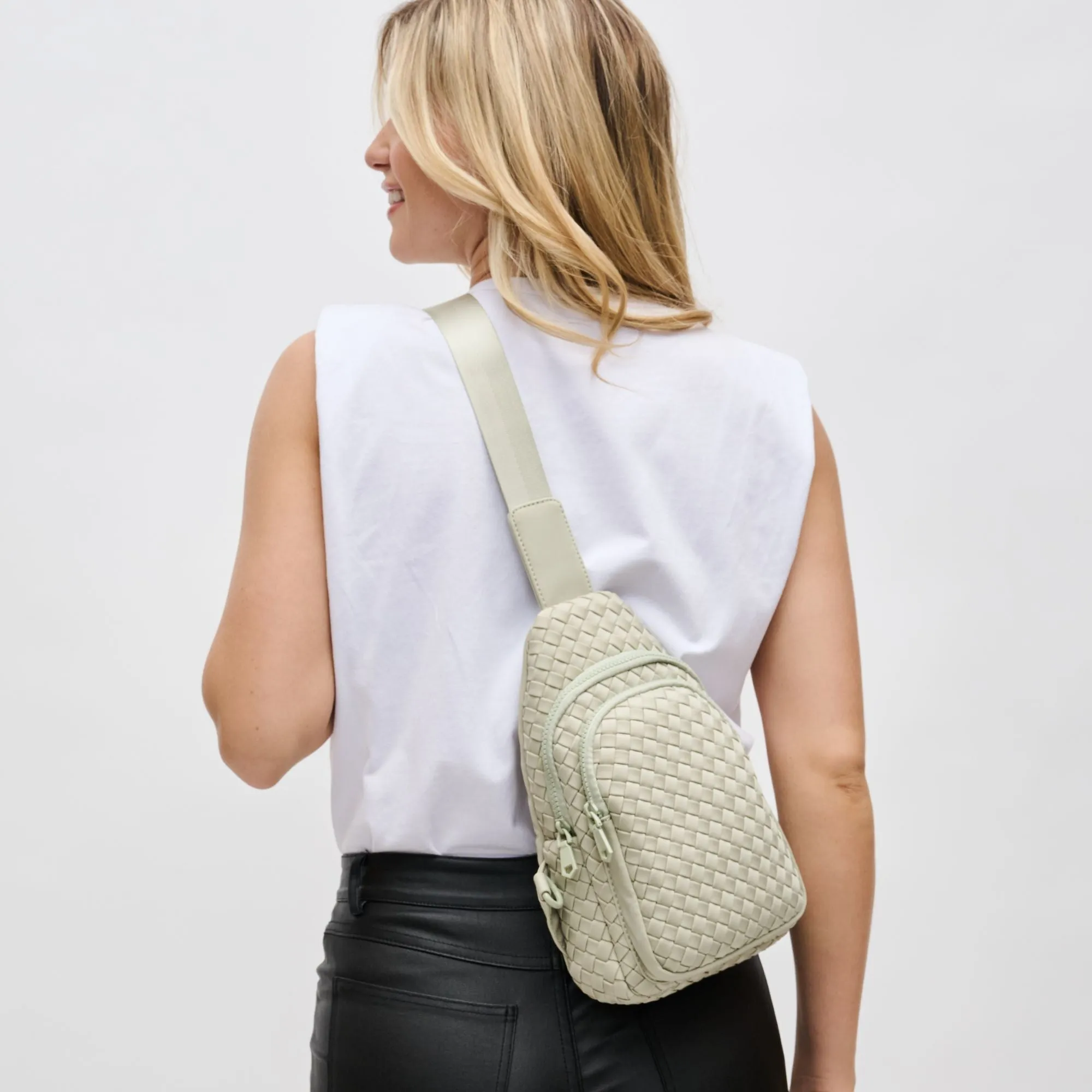 Beyond The Horizon - Woven Neoprene Sling Backpack