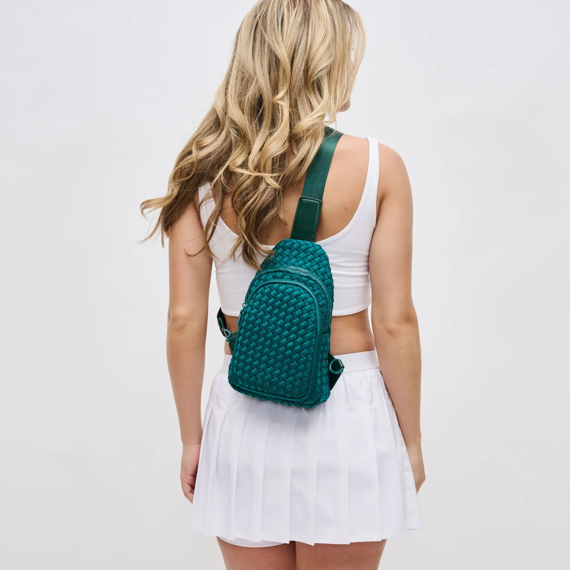 Beyond The Horizon - Woven Neoprene Sling Backpack