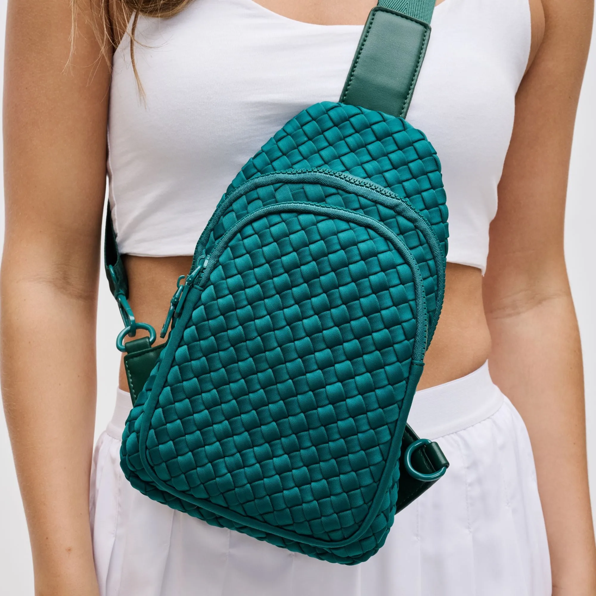 Beyond The Horizon - Woven Neoprene Sling Backpack