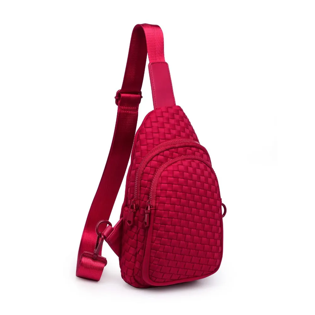 Beyond The Horizon - Woven Neoprene Sling Backpack