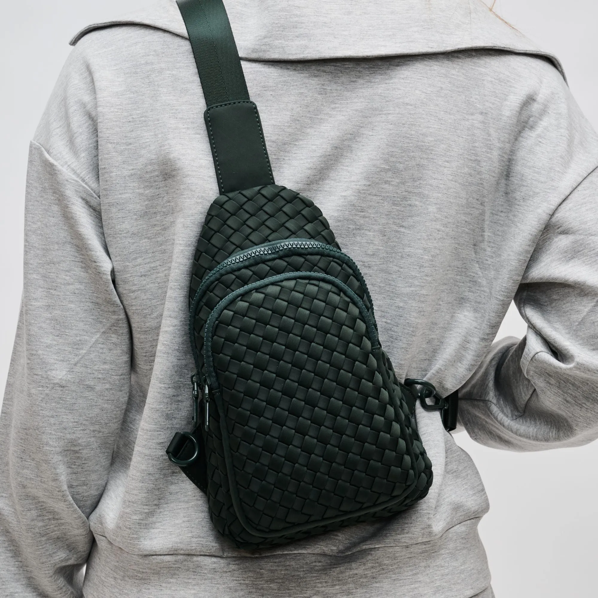 Beyond The Horizon - Woven Neoprene Sling Backpack