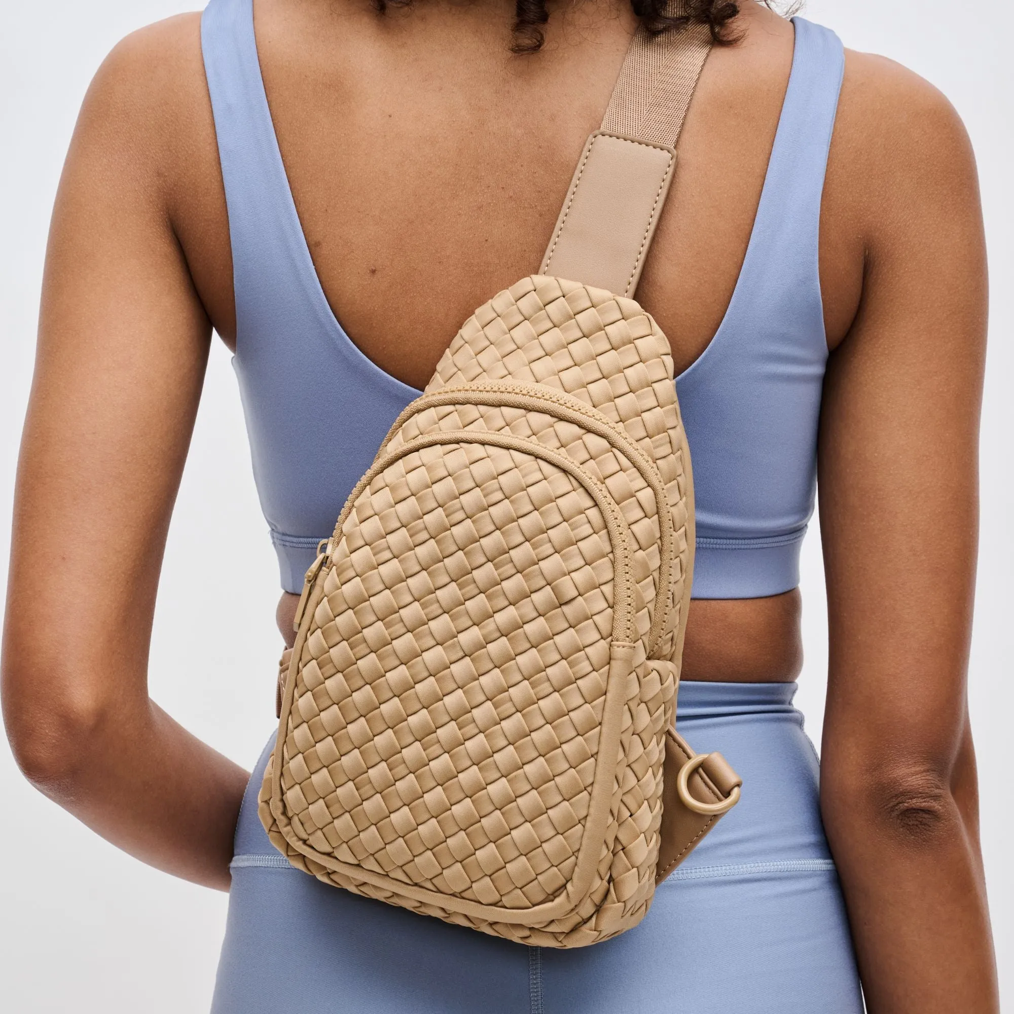 Beyond The Horizon - Woven Neoprene Sling Backpack