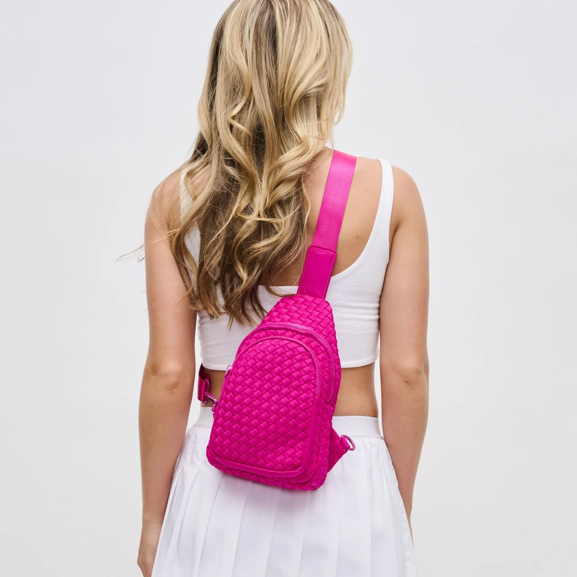 Beyond The Horizon - Woven Neoprene Sling Backpack