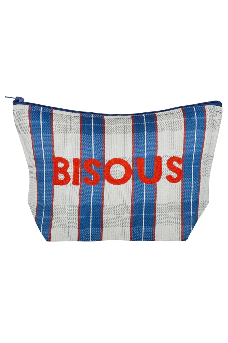 Bisous Recycled Pouch