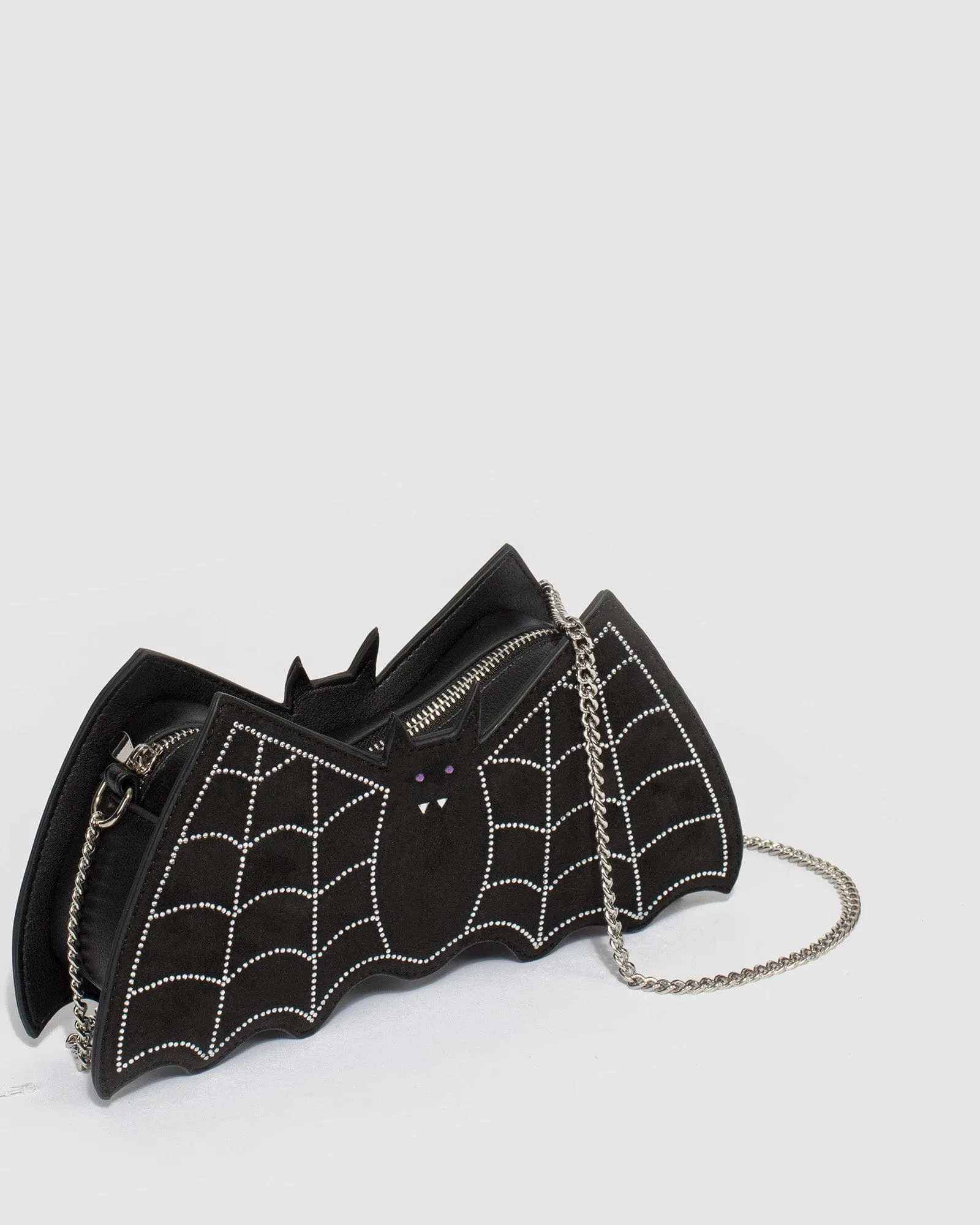 Black Bat Crossbody Bag