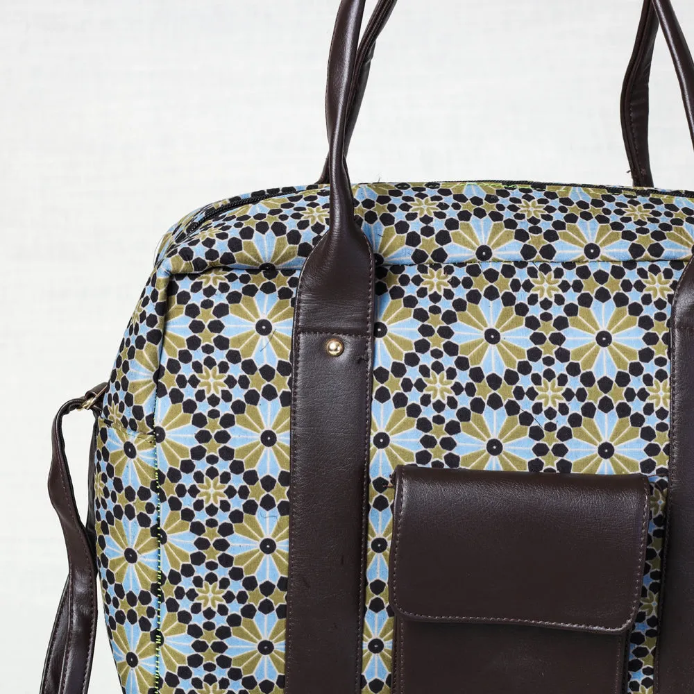 Blue - Kutch Printed Cotton Sling Bag