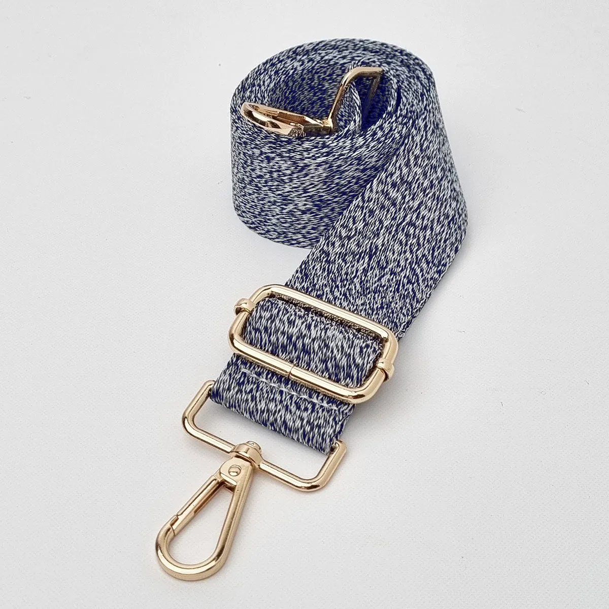 Blue Melange Woven Strap