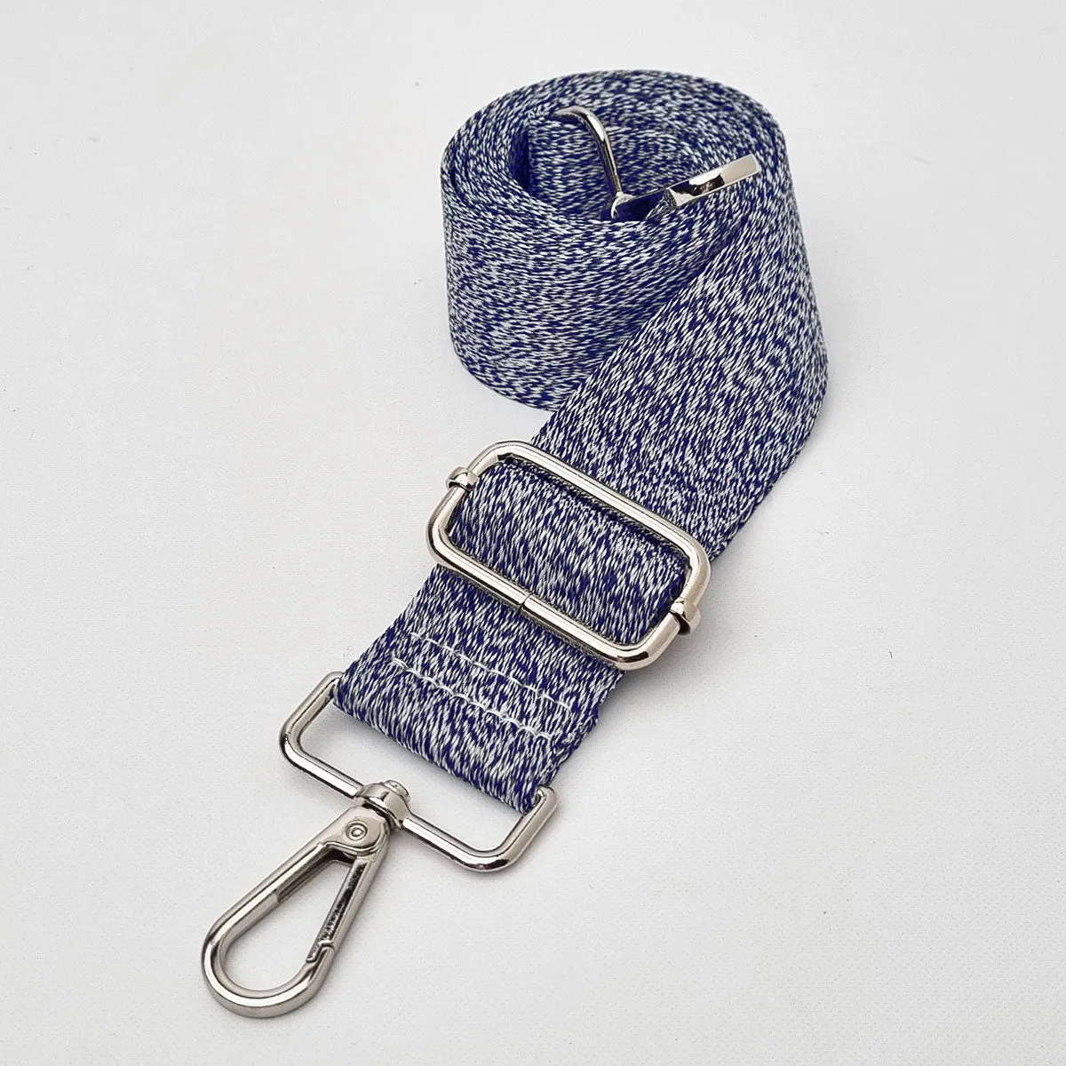 Blue Melange Woven Strap