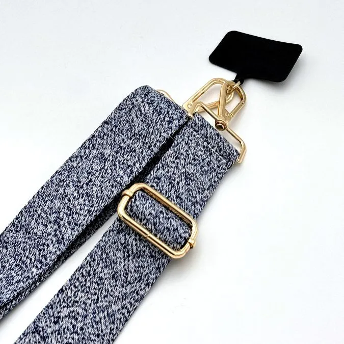 Blue Melange Woven Strap