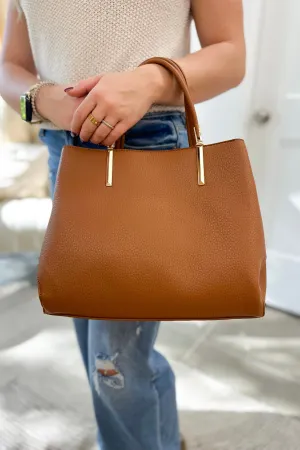 Brown Josette Tapered Bag