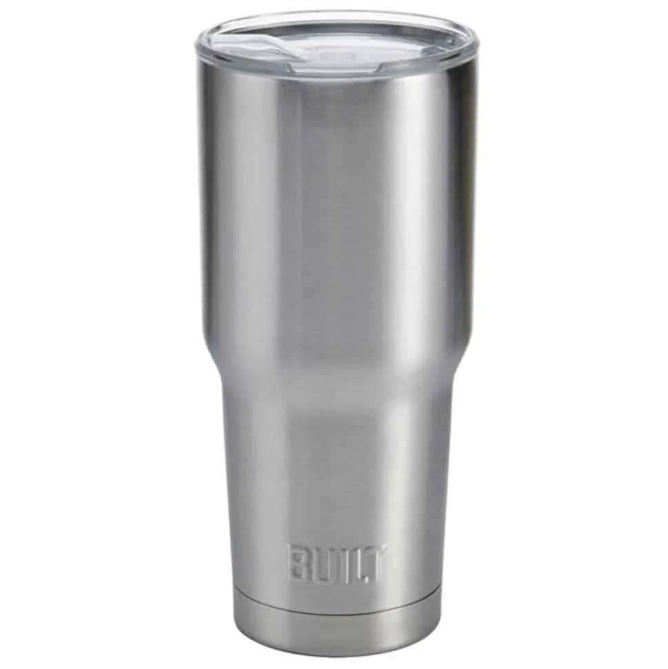 Built 30 Oz Double-Walled Stainless Steel Tumbler