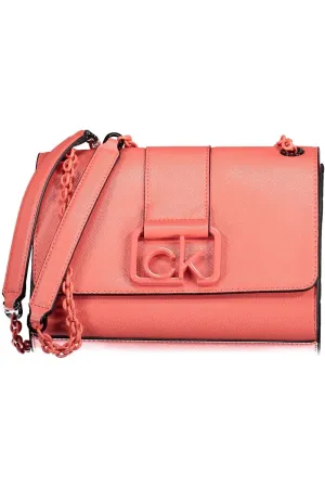 Calvin Klein Pink Polyethylene Women Handbag