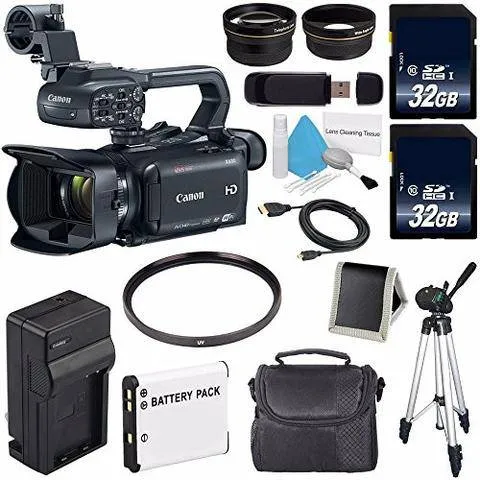 Canon XA30 Professional Camcorder with 32GB SDHC Memory Card Bundle