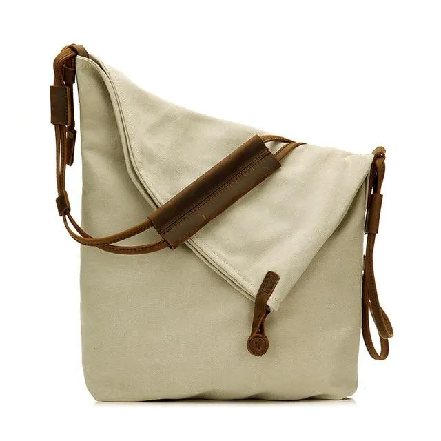 Canvas Cross Body Bag