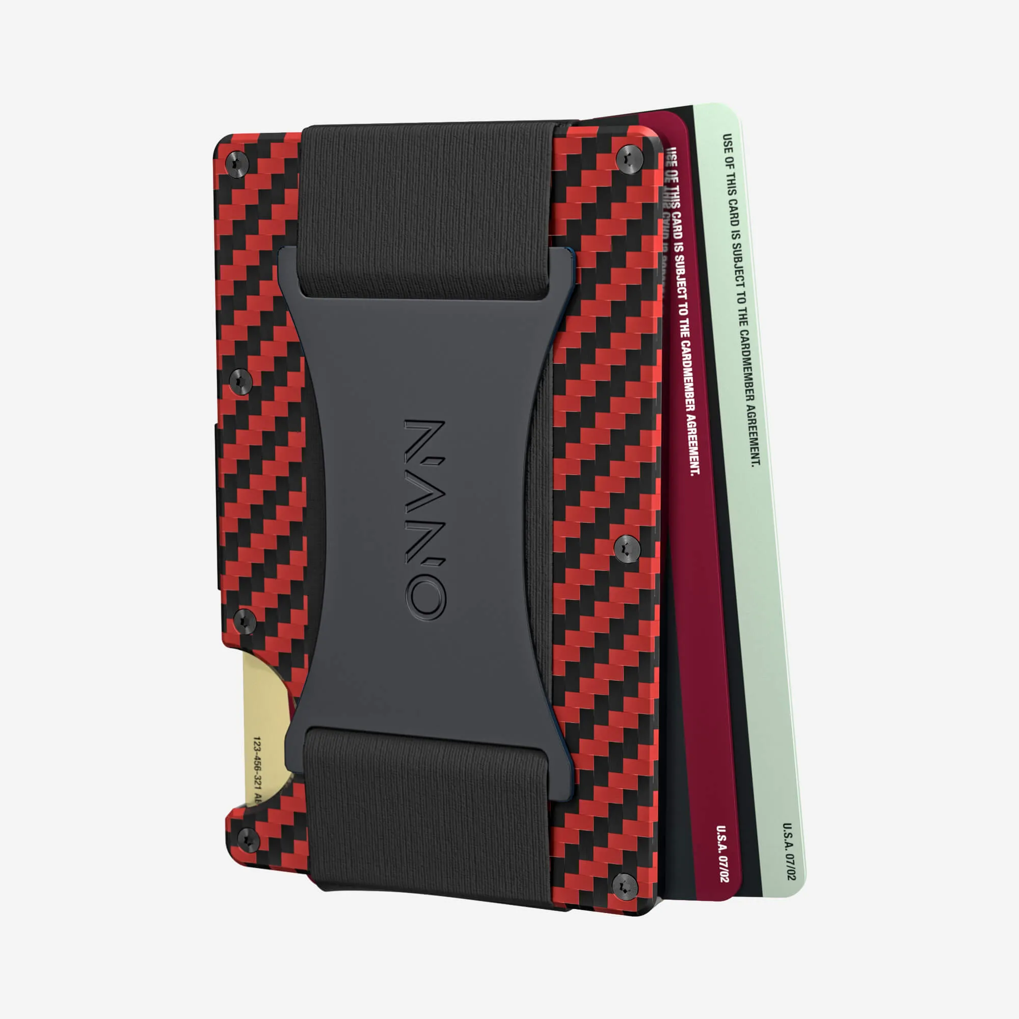 Cash Strap Wallet (Diablo Red/Stealth Black)