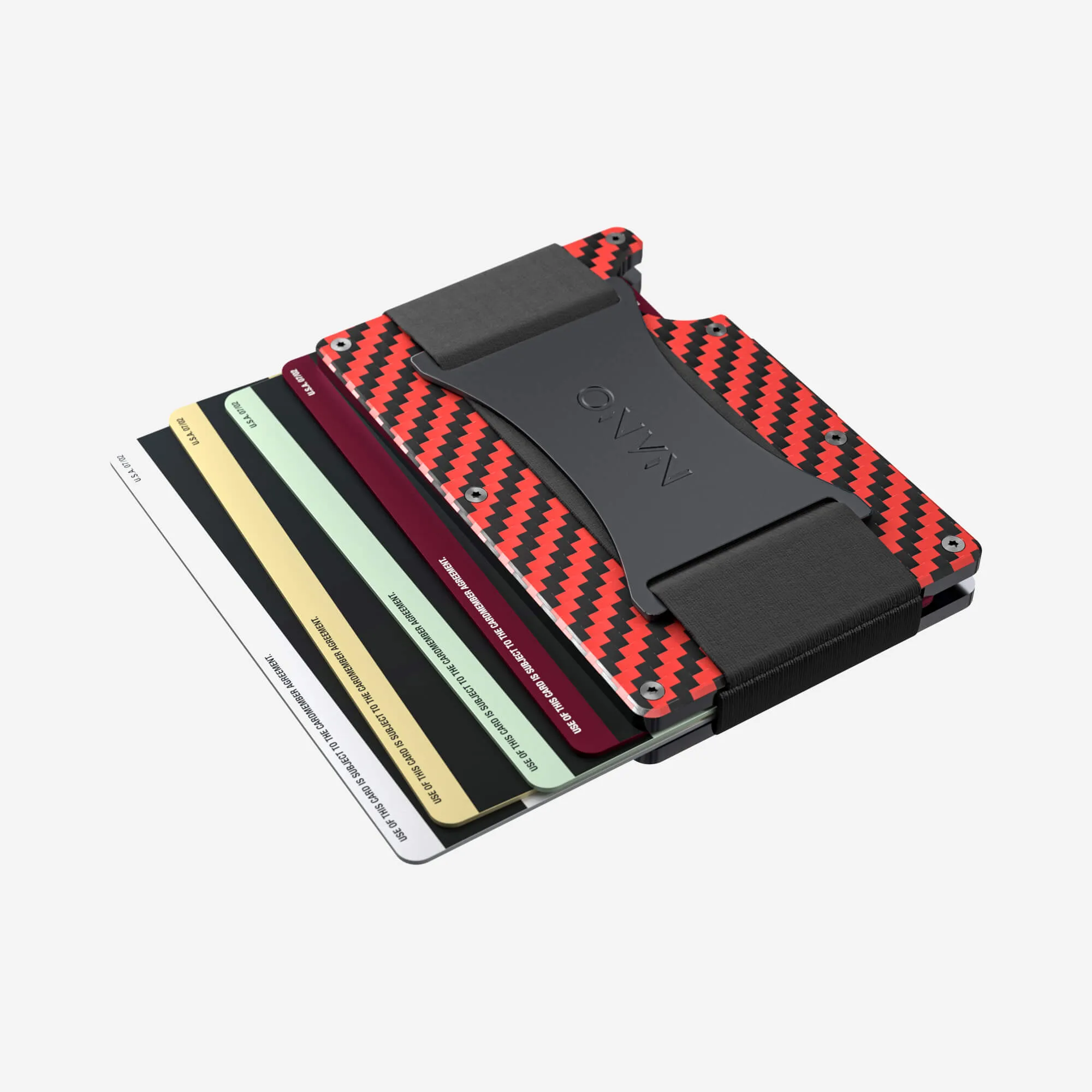 Cash Strap Wallet (Diablo Red/Stealth Black)