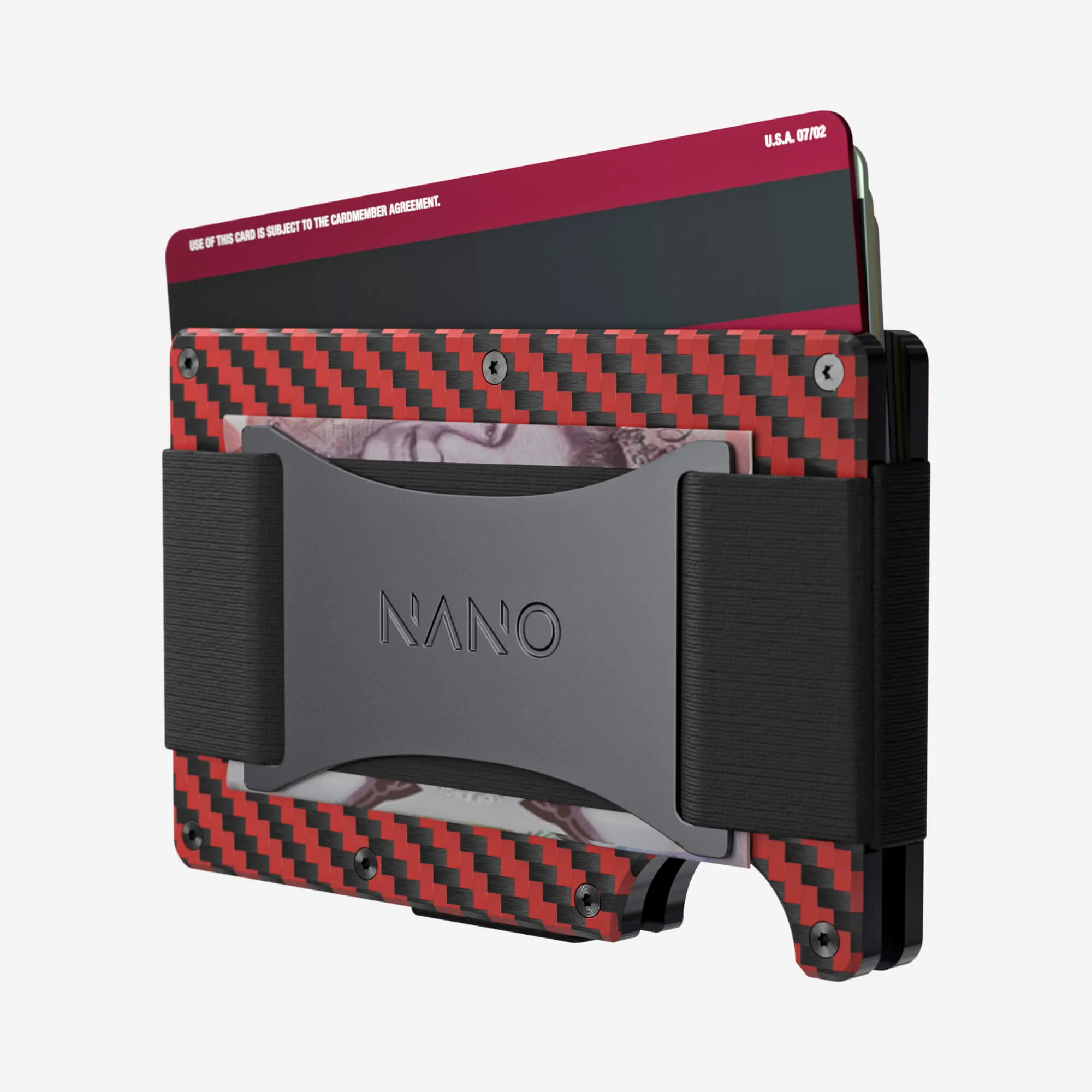 Cash Strap Wallet (Diablo Red/Stealth Black)