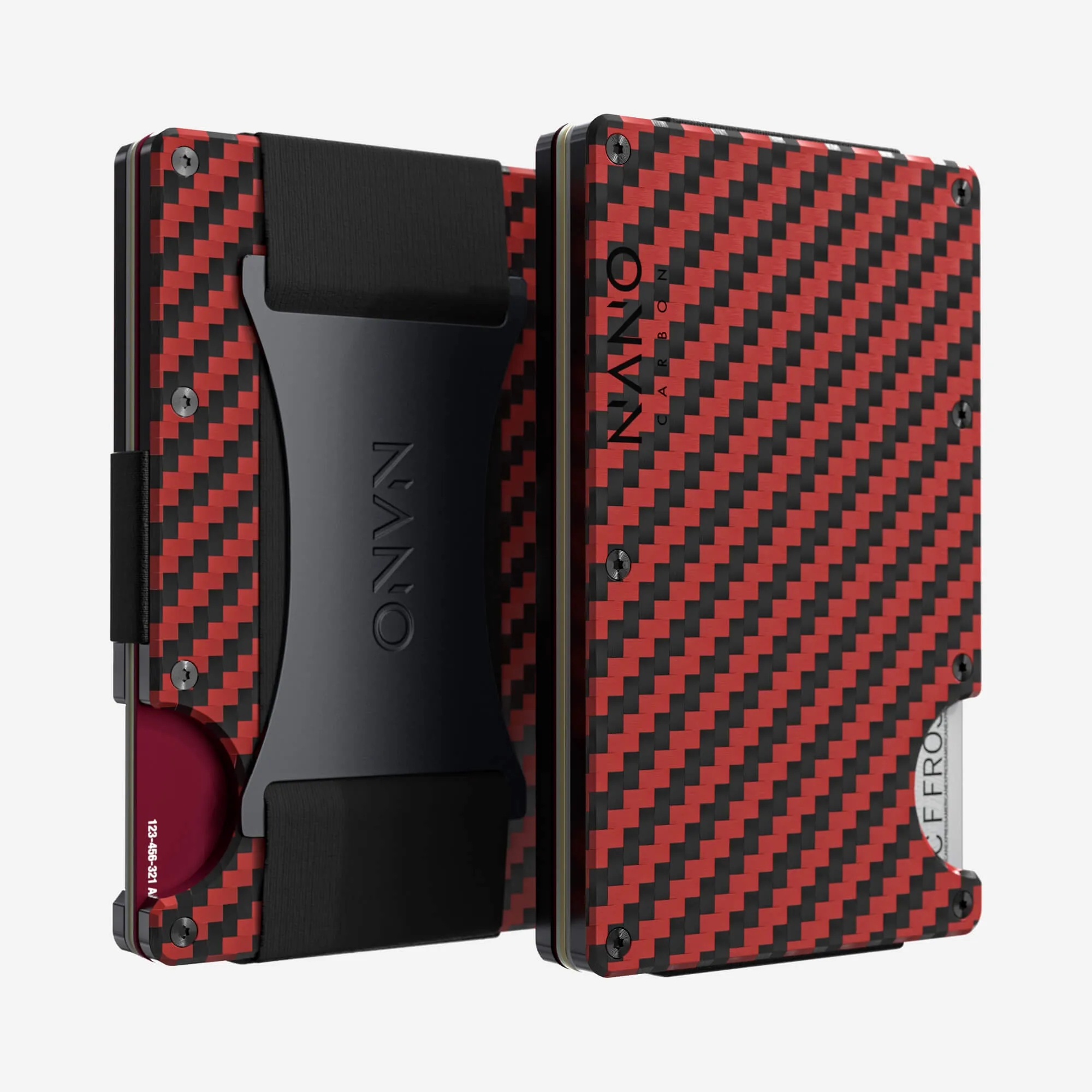 Cash Strap Wallet (Diablo Red/Stealth Black)