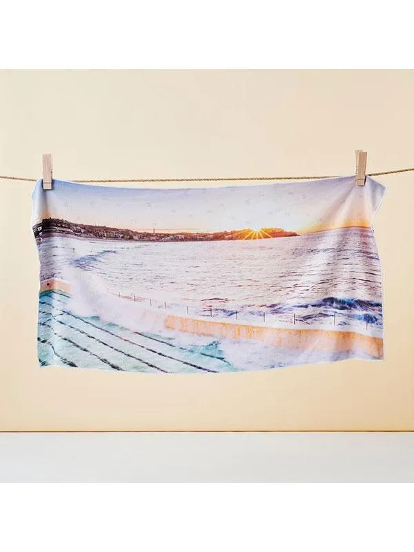 Destination Towels - Glass Half Full sand free beach towel