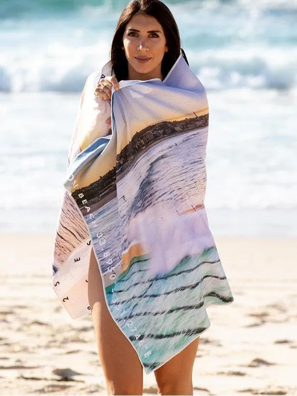 Destination Towels - Glass Half Full sand free beach towel