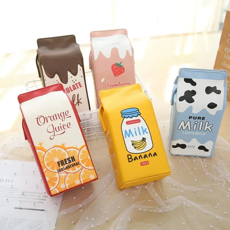 Drink Carton Novelty Shoulder Bag