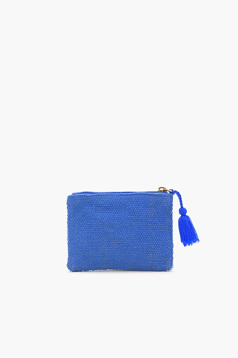 Evil Eye Embroidered Pouch