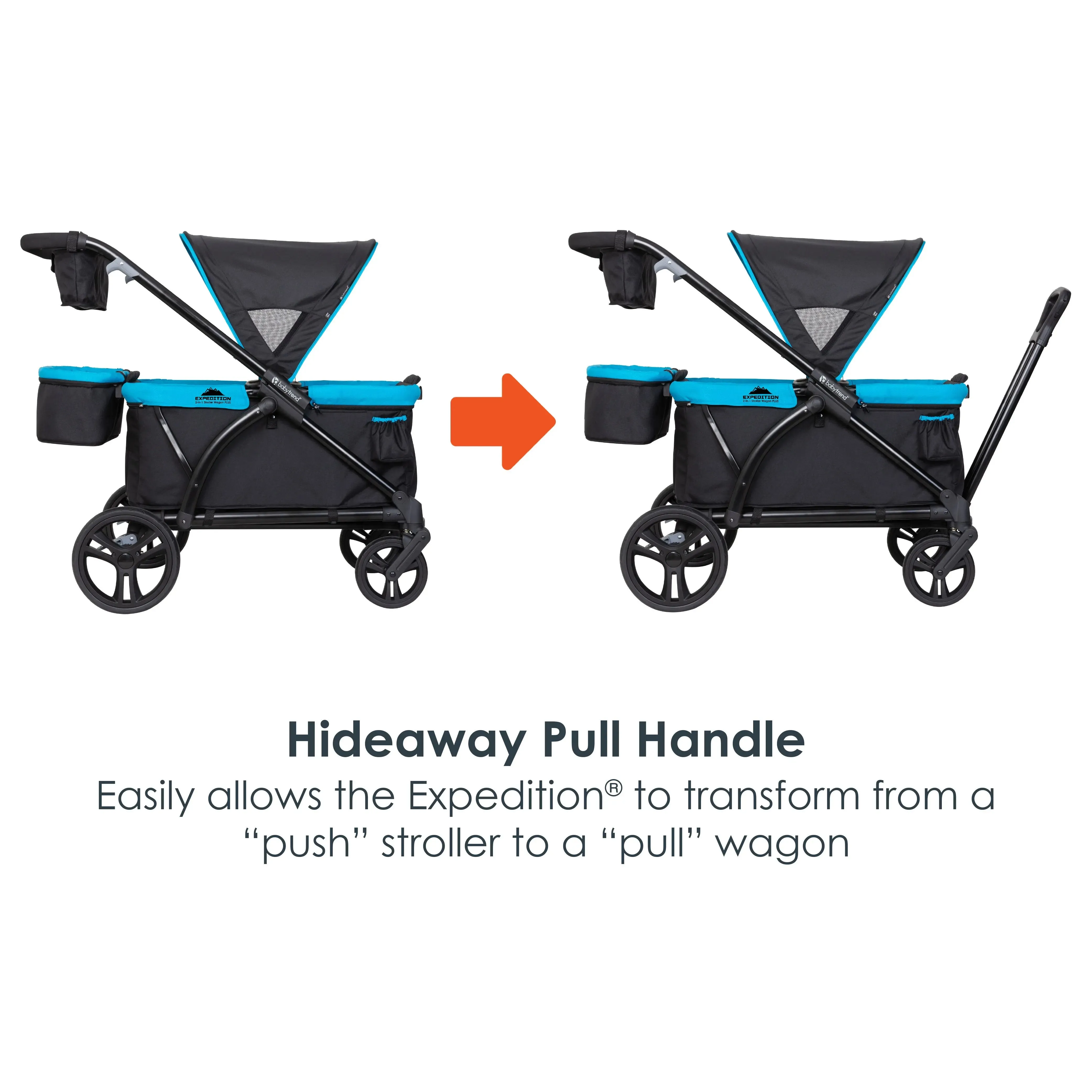 Expedition® 2-in-1 Stroller Wagon PLUS