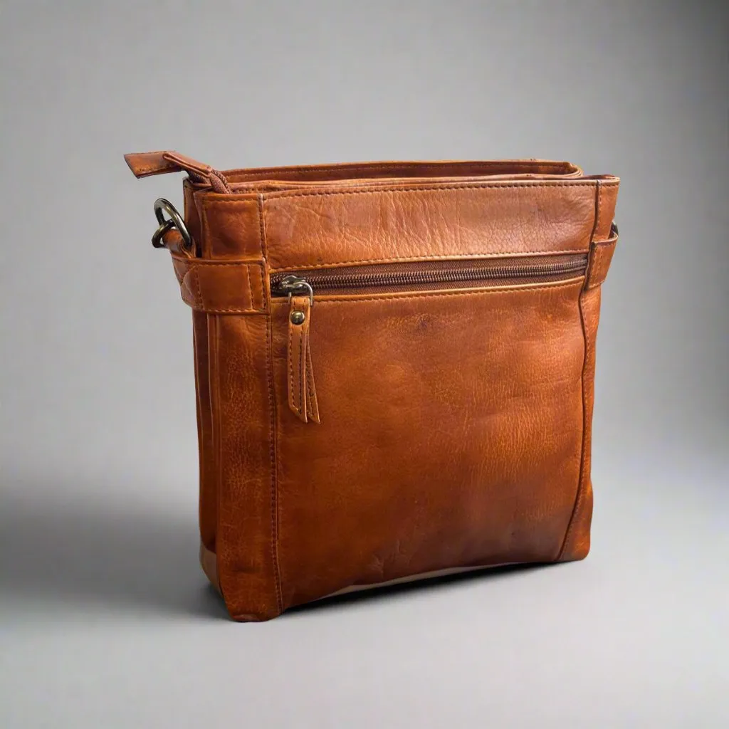 Greenwood Leather Cross Body Bag