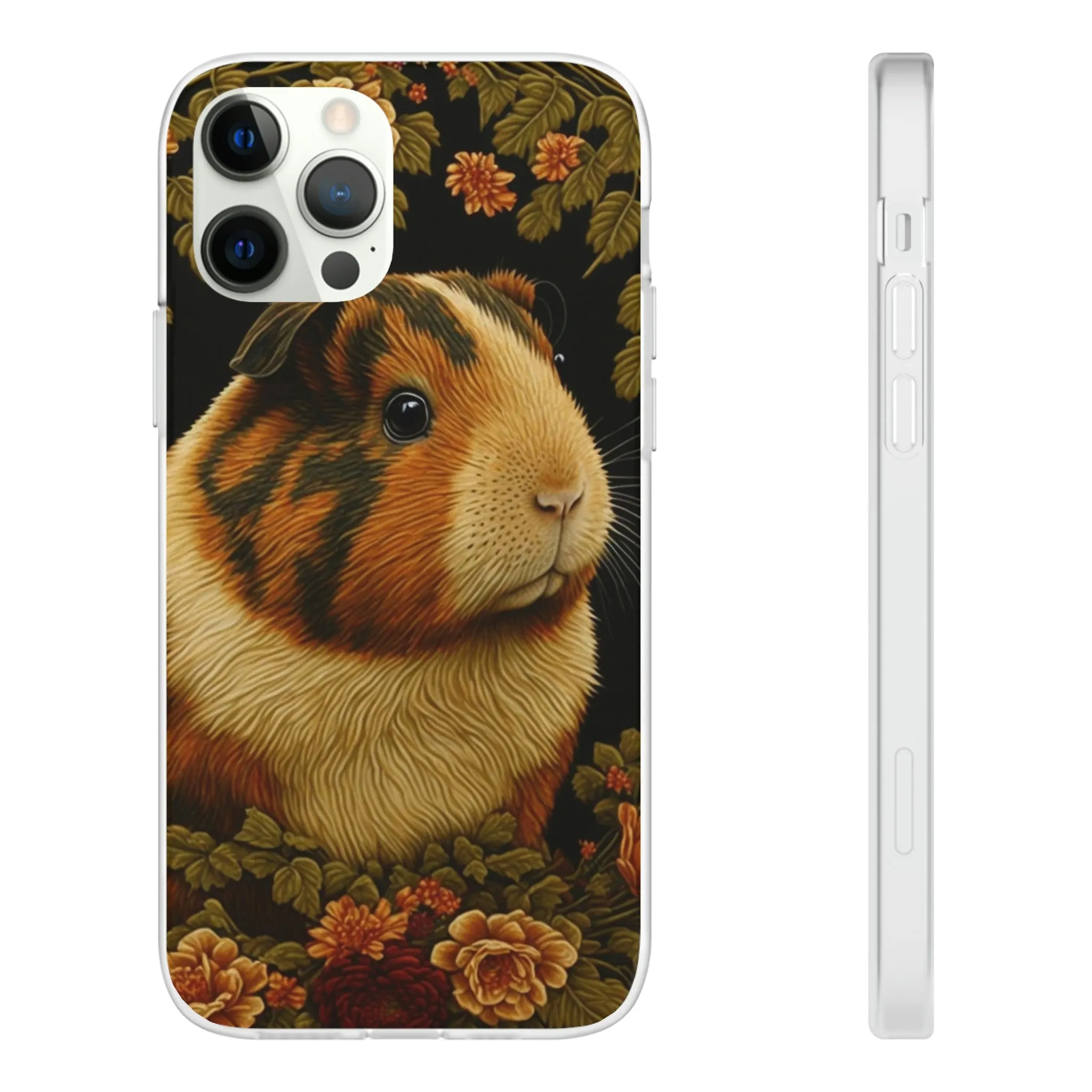 Guinea Pig in the Garden Phone Cases