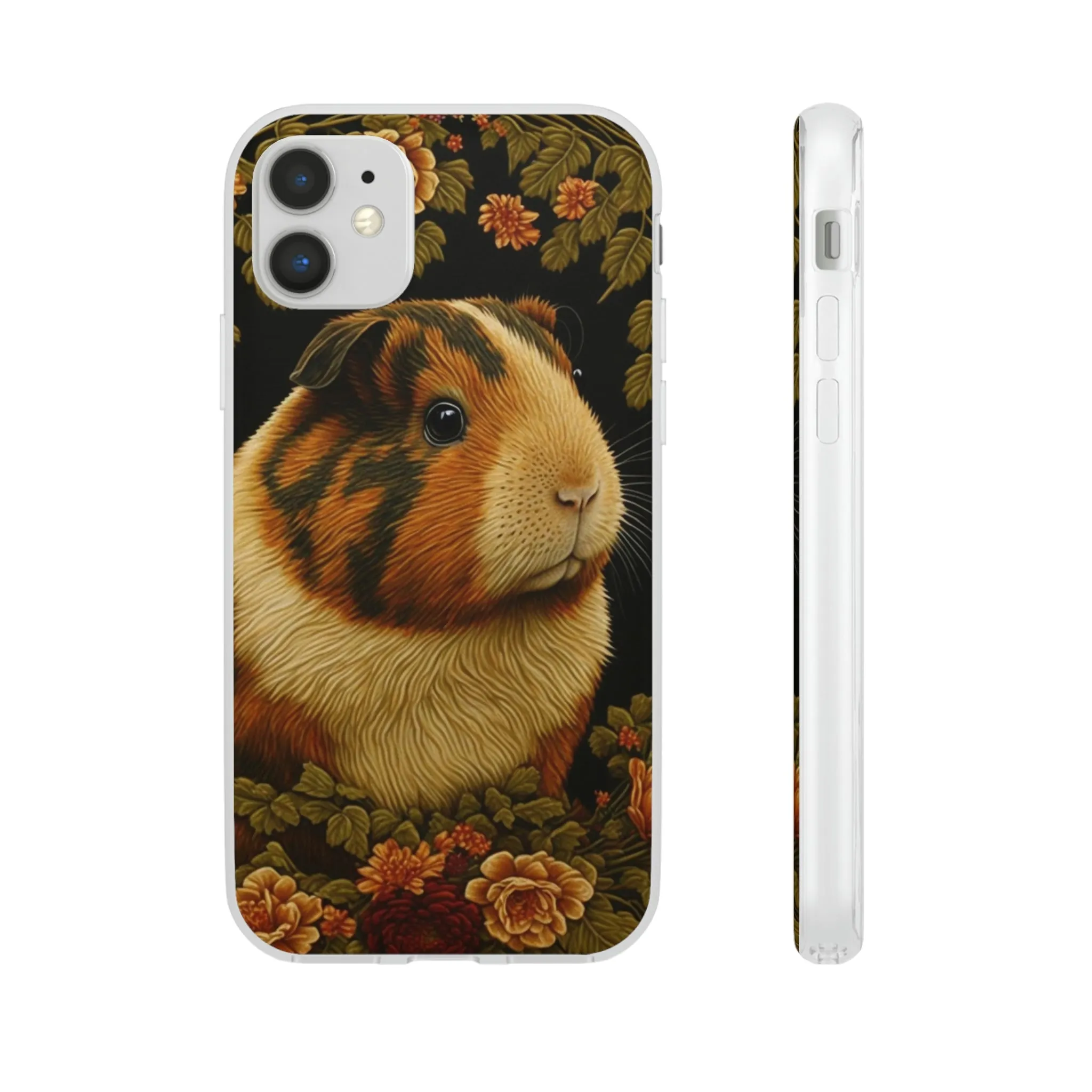 Guinea Pig in the Garden Phone Cases