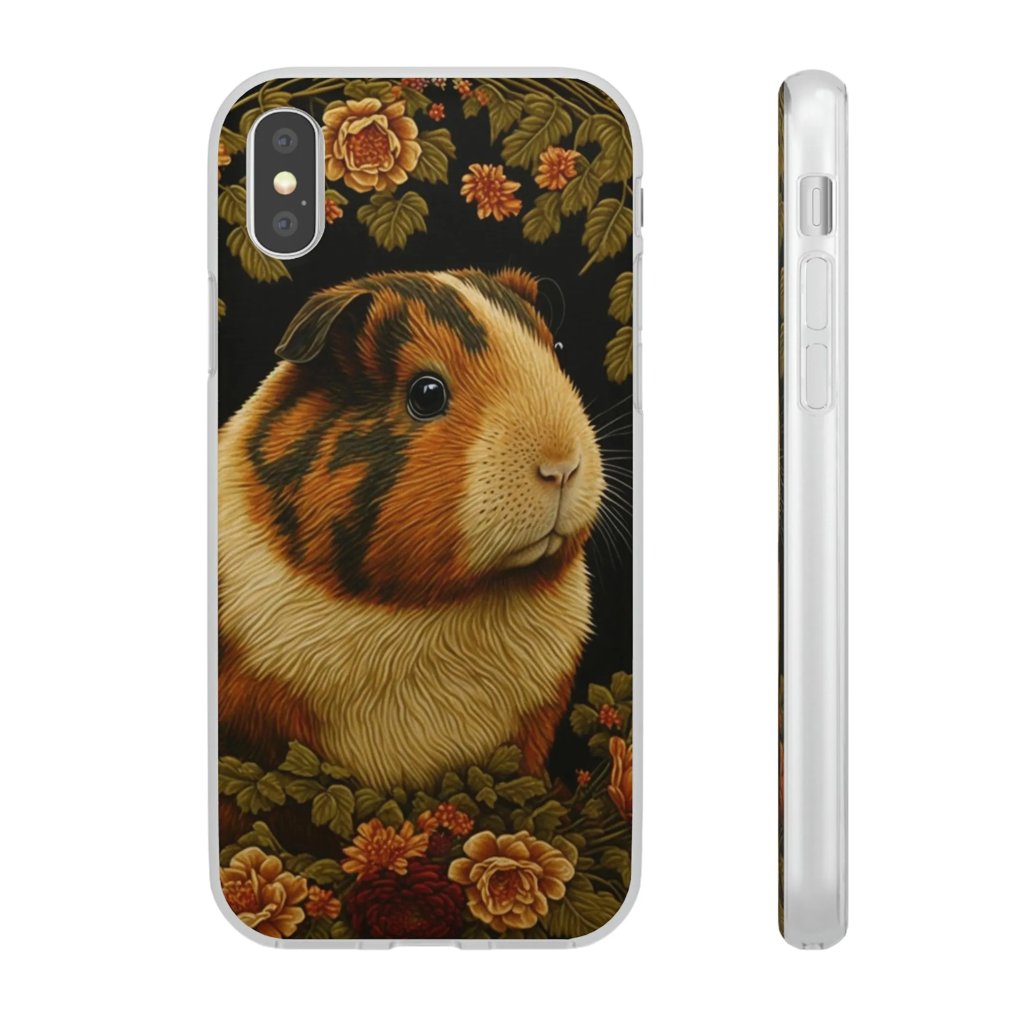 Guinea Pig in the Garden Phone Cases