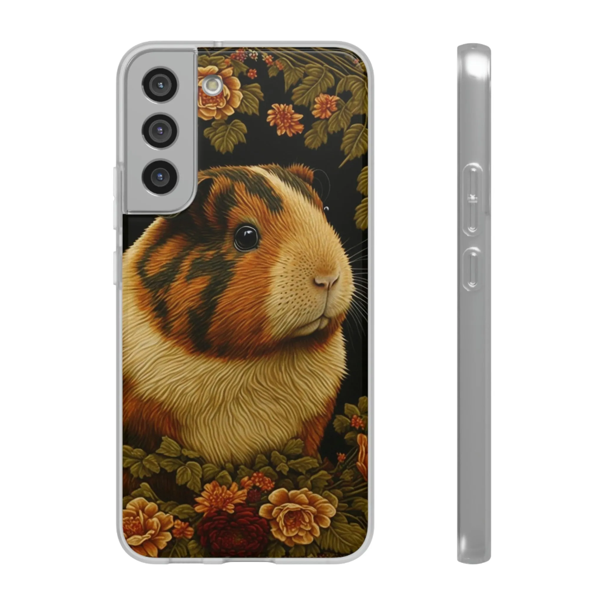 Guinea Pig in the Garden Phone Cases