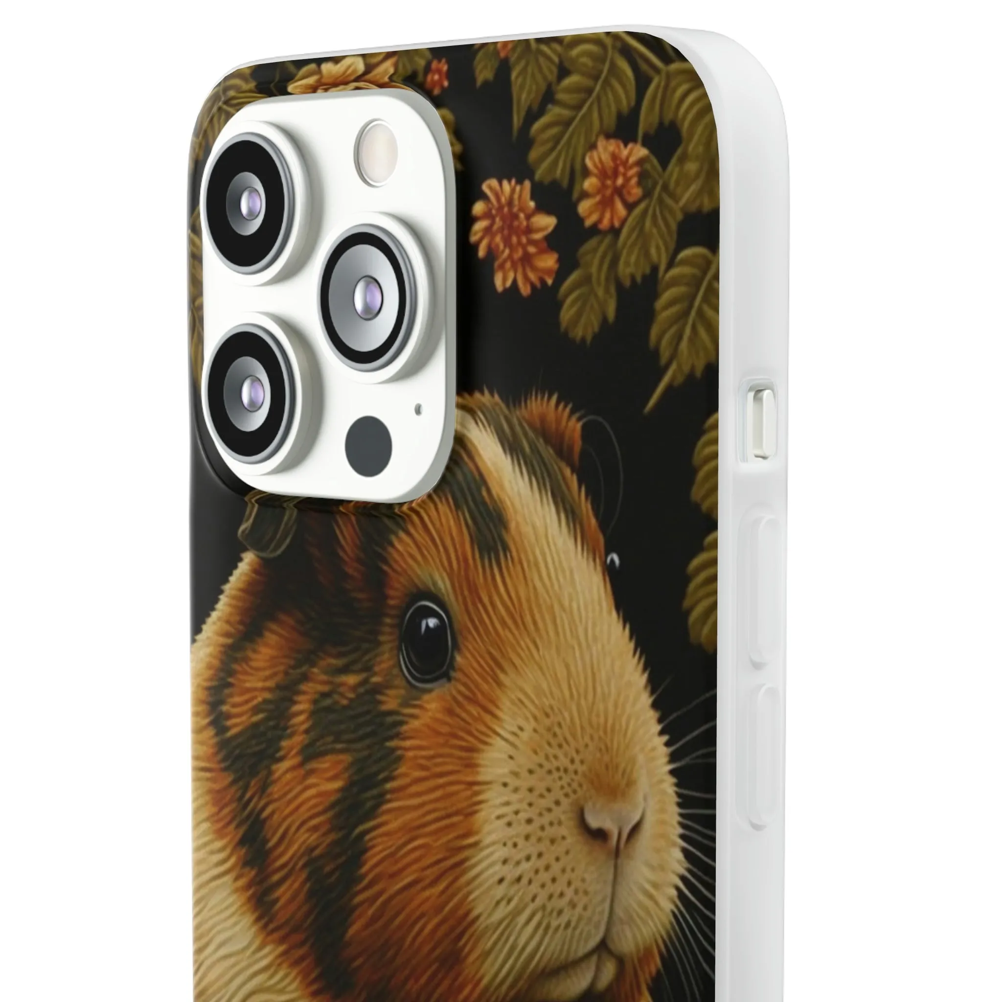 Guinea Pig in the Garden Phone Cases