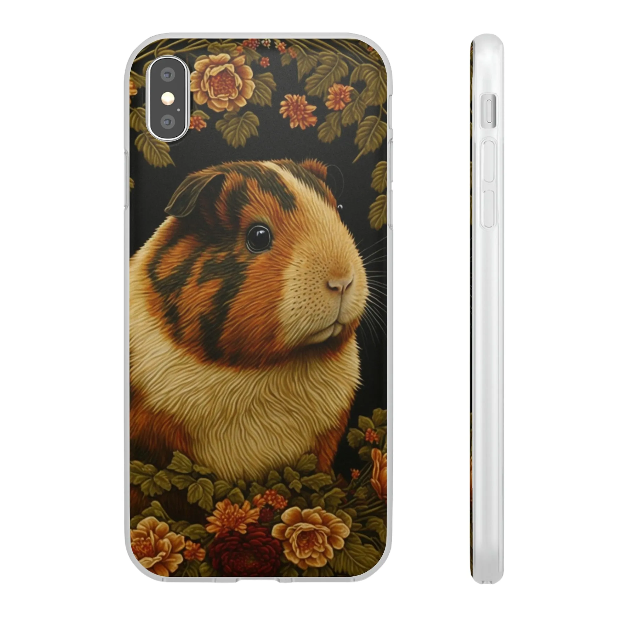 Guinea Pig in the Garden Phone Cases