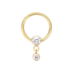 Hinged Clicker - Dainty 16g - Gold