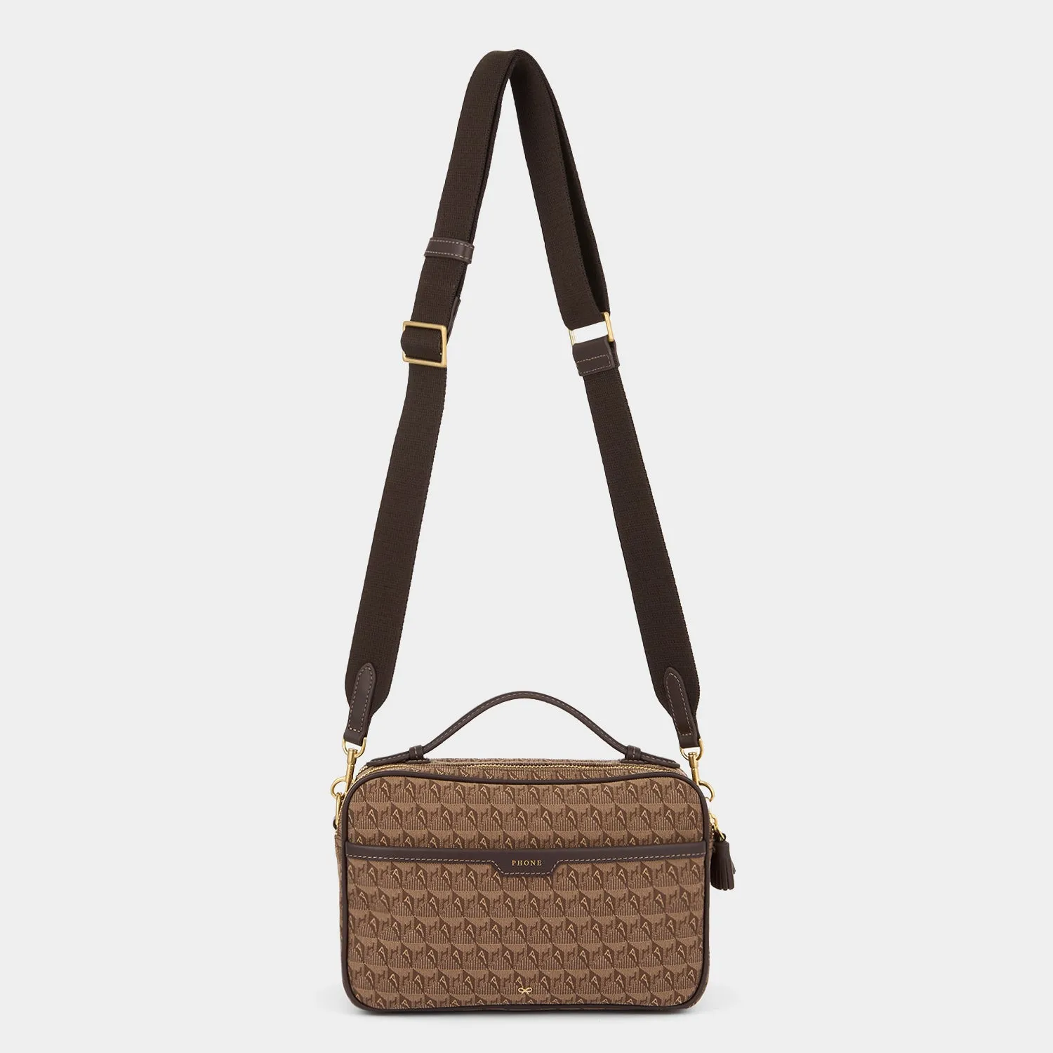 Jacquard Multi Pocket Cross-body