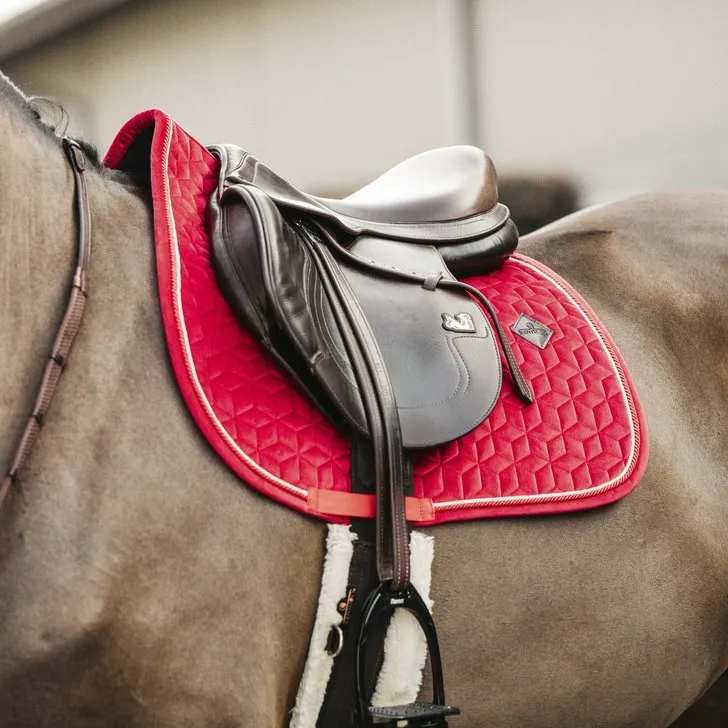 Jumping Saddle Pad Velvet | Kentucky Horsewear