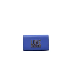 Love Moschino Blue Polyethylene Women Crossbody