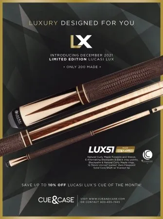 Lucasi Lux® LUX51 Pool Cue